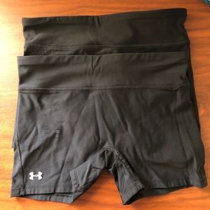 Women’s UA On The Court 4” Shorts (2 pairs)